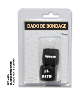 SADO AND BODY DICE Spice up your nights with our Erotic Dice Set – enjoy 36 exciting combinations for couples