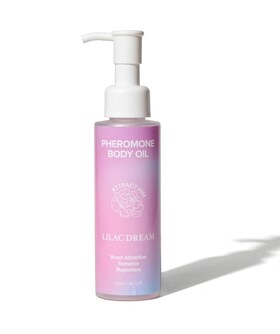 BLOOM Olio corpo vegano con feromoni e profumo persistente