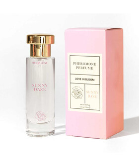 BLOOM PROFUMO FEMMINILE SATIVA Profumo con feromoni, bergamotto, rosa e gelsomino, 30 ml