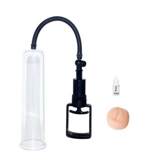 TIRADOR Bomba de erección manual con orificio vaginal y vibración