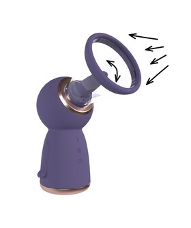 EXQUISITE Bombe de plaisir rechargeable, 5 modes de succion, 8 rythmes de léchage, silicone