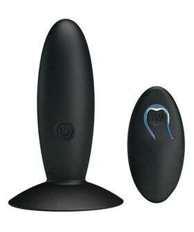 BUTOIR ANAL RECHARGEABLE Plug anal vibromasseur en silicone pretty love