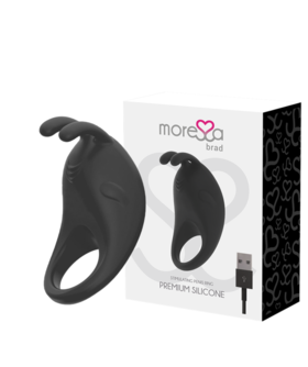 BRAD Anillo vibrador de silicona médica con 7 modos y USB