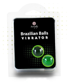 BRAZILIAN BALLS VIBRANTES 2 balles brésiliennes avec lubrifiant
