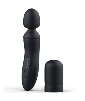 BTHRILLED PREMIUM Varinha ergonómica sem fios, em silicone, à prova de água