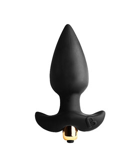 BUTT THROB Plug anale in silicone, vibrante e impermeabile.