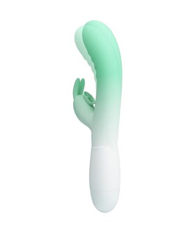 CERBERUS Vibrador coelhinho com 30 funções e língua para prazer máximo