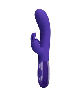 CERBERUS YOUTH Vibrador recarregável com 30 funções, silicone macio