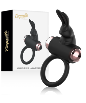 ANILLO VIBRADOR COQUETTE Anillo vibrador de silicona para potenciar placer
