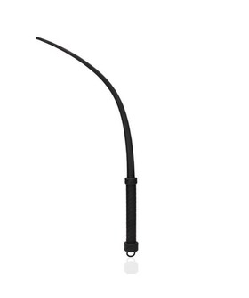 COLA SILICON Chicote de silicone preto para BDSM, proporciona precisão e uma explosão de sensações