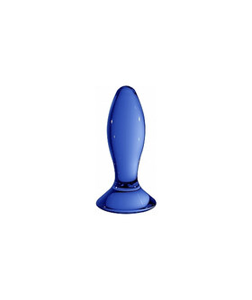 CHRYSTALINO FOLLOWER BLUE Fiche em vidro follower chrystalino bleu