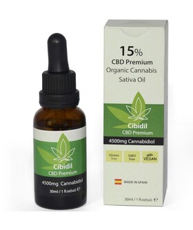 CIBIDIL RELAXANT HUILE CBD 1 Huile de CBD apaisante et anti-inflammatoire