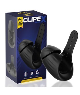 CLIPEX Masturbatore maschile regolabile con vibrazione