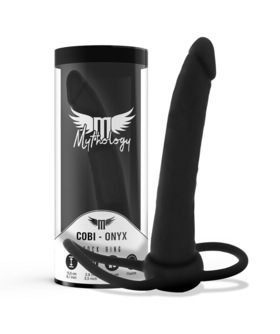 COBI ONYX DILDO ANAL COM ANEL Dildo anal de luxo, estimulação total e confortável