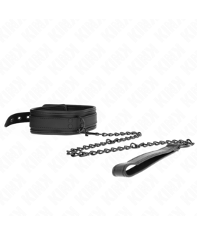 COLLAR CON CORREA 78 CM BONDAG Collares BDSM elegantes y funcionales para juegos eróticos