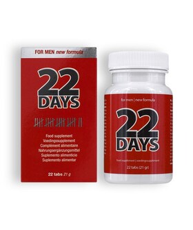 22 DAYS PENIS EXTENSION SYSTEM Integratore alimentare per una maggiore energia sessuale nell'uomo