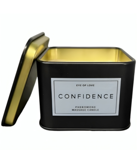 VELA CONFIDENCE Candela 3 in 1: aromatica, olio da massaggio con feromoni