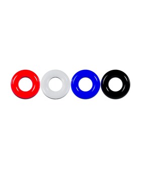 MULTICOLOR LEVELZ Inclui 4 anéis de tamanhos e cores diferentes.