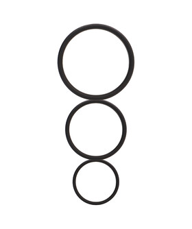 FLAT COCK RINGS Anillos pene silicona, presión controlada, erecciones mejores