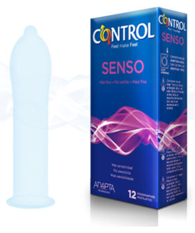 CONTROL FUSSION PROFESIONAL Condones ultrafinos para una sensación casi real y segura