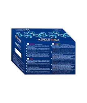 CONTROL PROFESIONAL Preservativos sabor fresa, 144 unidades, forma adaptable