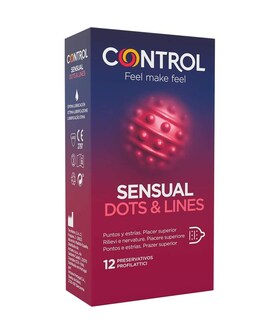 SENSUAL DOTS & Control Condoms for Intensified Sensations