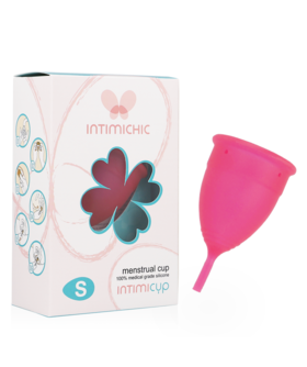 COPA MENSTRUAL INTIMICHIC. CUP Copo menstrual reutilizável e seguro para mulheres