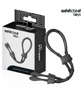 ADJUSTABLE COCK Cuerda de silicona adaptable para mayor control y placer