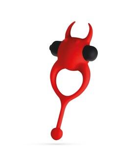 DAEMON Anillo vibrador con diseño innovador, 10 modos y silicona segura