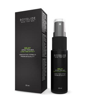 DELAY SPRAY PREMIUM Retardante maschile desensibilizzante e idratante con aloe