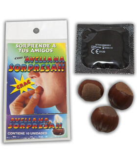 SPICY DEVIL WILD Fun Gift with Hazelnuts and Surprise Thongs