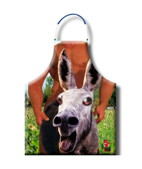 SPICY DEVIL FLIRTY Spice Up Your Kitchen Adventures with Our Polyester Apron, Featuring Playful Illustrations