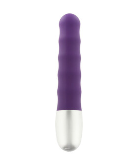 DISCRETION RIBBED VIBRATOR Vibrador compacto, à prova de água, silencioso e duradouro.