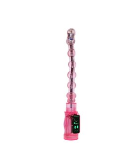 TRIPLE ROSA Vibrador flexível com 6 funções de vibração