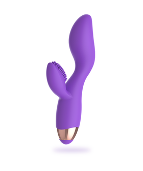 DONNA Vibrador duplo ergonómico com 10 modos e estimulação simultânea