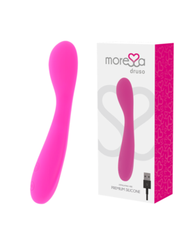 DRUSO Vibrador ergonómico, silicone de grau médico, 30 modos, recarregável