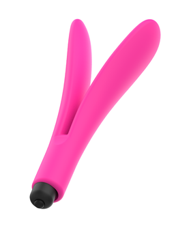 DUAL XMAS EDITION Vibrador anatómico de silicone com dois motores, à prova de água