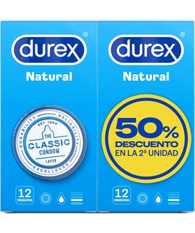 DUPLO NATURAL Preservativi anatomici, comodi, facili da indossare e sicuri