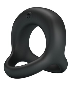 ELLIOTT Anillo vibrador con conejito: 10 modos, recargable y seguro