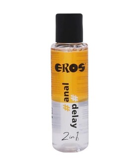 EROS ANAL DELAY 2 IN 1 Lubrificante anale 2 in 1, rilassante e lubrificante, a base d'acqua