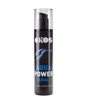 EROS AQUA POWER ANAL Lubrificante anale a base d'acqua, lunga durata e consistenza setosa