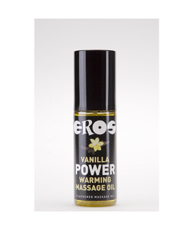 EROS POWER WARMING Óleo comestível com sabor a baunilha e efeito caloroso