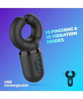 KONG Stimolatore di pressione e vibrazione con 10 modalità regolabili.