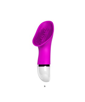 CLAUDE Estimulador ergonómico con 30 vibraciones en silicona