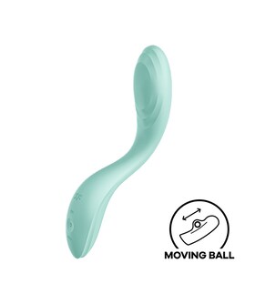 SATISFYER RRROLLING PLEASURE Vibrador ponto G com esfera rotativa, 12 funções
