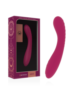 KRIYA Description : vibromasseur en silicone médical ergonomique, rechargeable