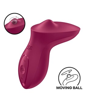 EXCITERRR Estimulador de clitóris com vibração e esfera rotativa exclusiva