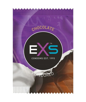 EXS FLAVOURED Chocolat chaud exs - 100 paquetes