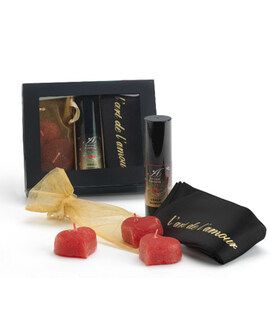 EXTASE SENSUE ORAL Kit sensuale per coppie: gel, maschera e candele per momenti di intimità
