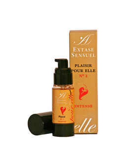 EXTASE SENSUEL PLAISIR Gel sensuel effet chaud-froid, sans huile, pour elle